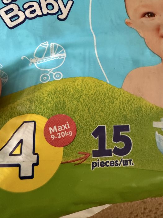 Продам памперсы размер 4