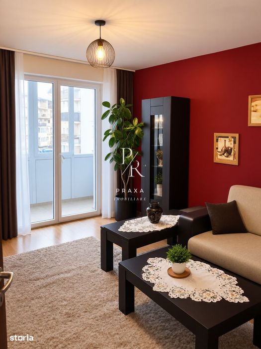 Apartament 1camera, 40mp, complet mobilat nou, decomandat, parcare, zo
