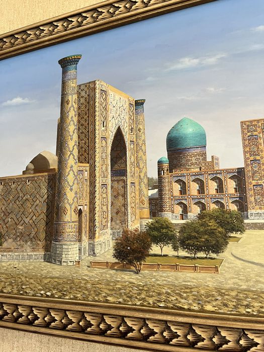 Картина маслом Регистан