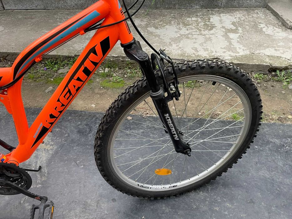 Bicicletă mountain bike Kreativ, full suspension, stare foarte bună