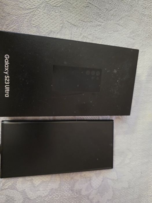 Samsung s 23 ultra, 256gb, чёрный.