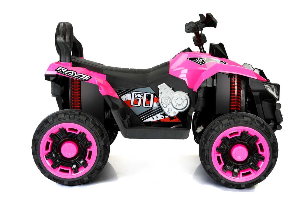 ATV electric pentru 2 copii Kinderauto BJFT009, 4x 45W, 12V 12Ah Pink