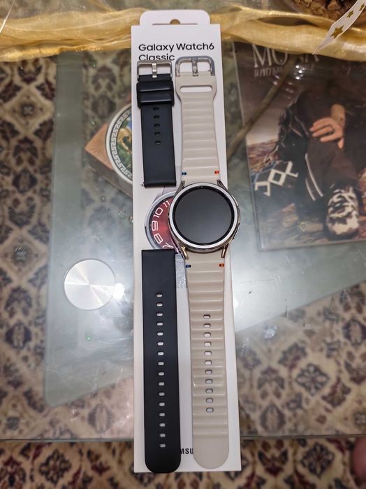 Samsung Galaxy Watch 6 Classic 43mm Bluetooth – Silver