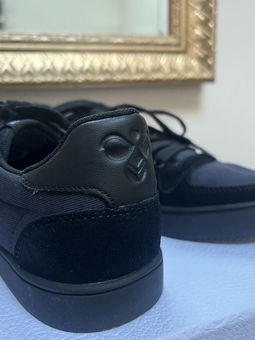 Hummel, adidasi (teniși), negri, piele & material textil