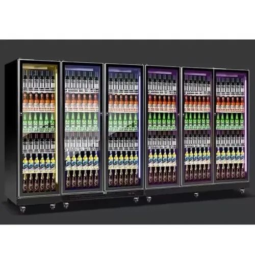 Vitrina frigorifica dubla 2 usi, 112x65x200 cm, LED, R290