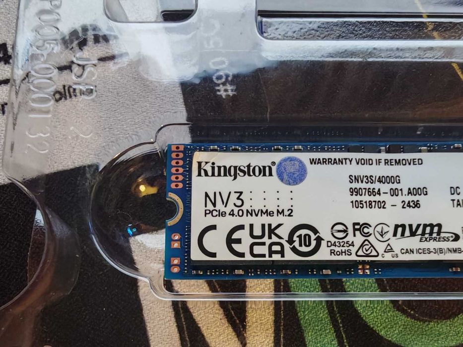 НОВ ! Solid State Drive (SSD) Kingston NV3, 4TB, PCIe 4.0 NVMe, M.2.