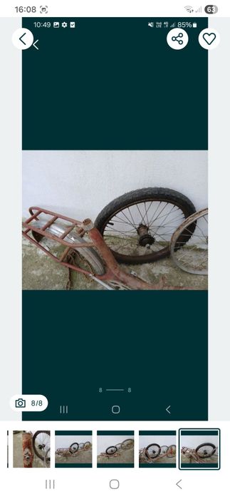 Cadru bicicleta Pegas.