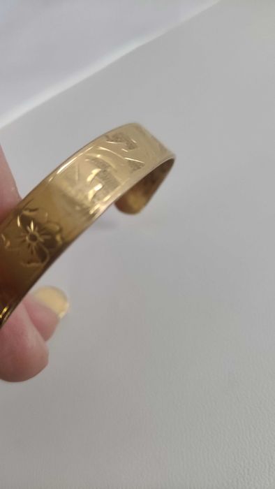 Гравирана гривна от месинг