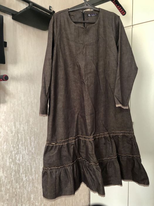 Женское платье .Стиль бохо.