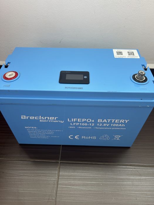 Vand baterie lifepo4 12v-100 amperi