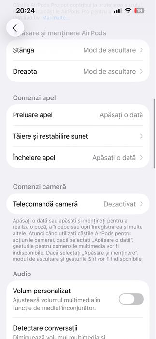 Casti AirpodsPro 3 ANC sigialte