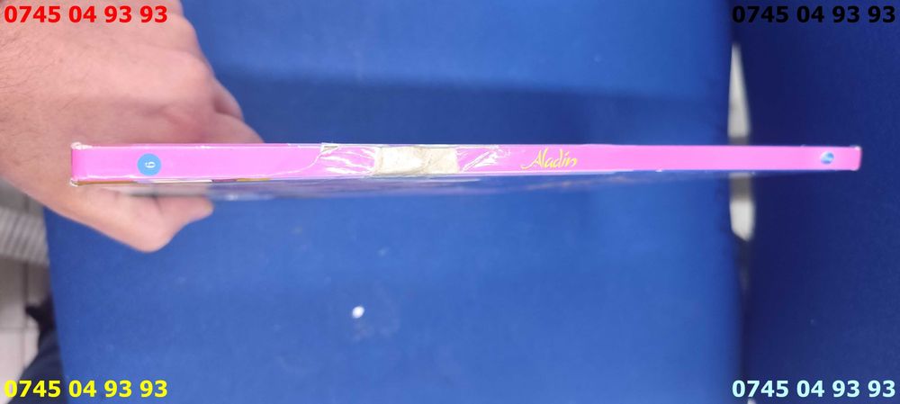 carte carti aladin Disney semne de uzura fara cd