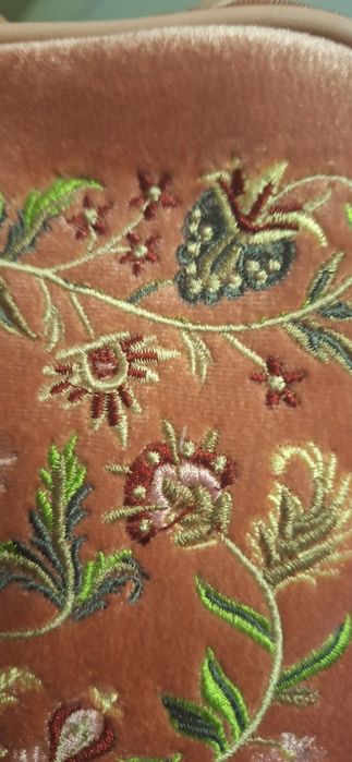 Poseta din catifea,Glmourous,noua,fără eticheta