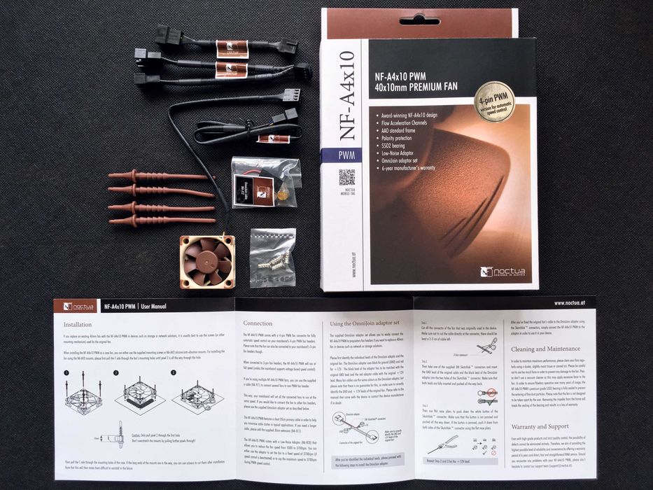 NOCTUA NF-A4x10 12V PWM 40mm Premium Fans
