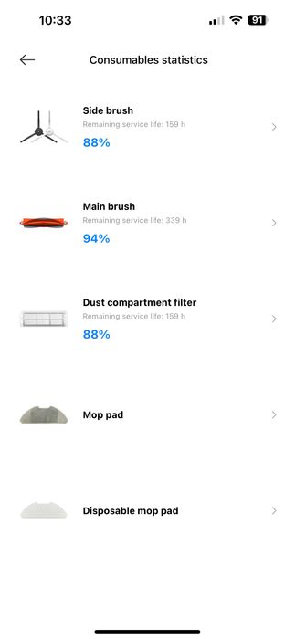 Robot xiaomi cu mop si aspirare