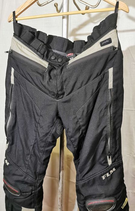 Costum moto textil FLM impermeabil marime 52