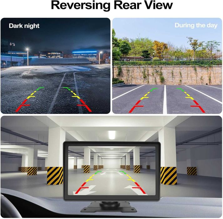 Мултимедия Camecho Wireless Carplay & Android Auto, 7-инчов