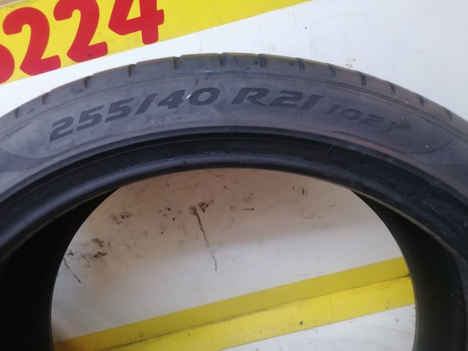 255/40/21   2*PIRELLI vara 108y dot 0118. 4,,17mm