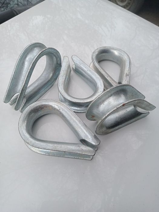 Продаётся коуш оцинкованный для тросса верёвки DlN 6899