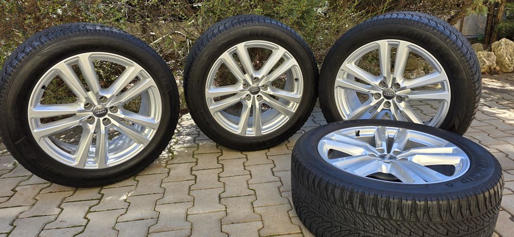 Roti complete pe 20 IMPECABILE, jante, genti, jenti gama vag.
Audi Q7,