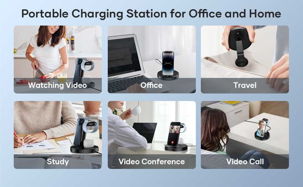 Станция за зареждане 3 в 1 за Apple- G 620