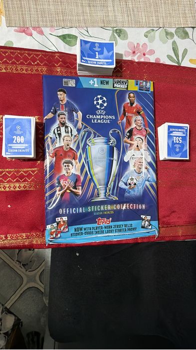 Topps uefa champions league 2024-2025