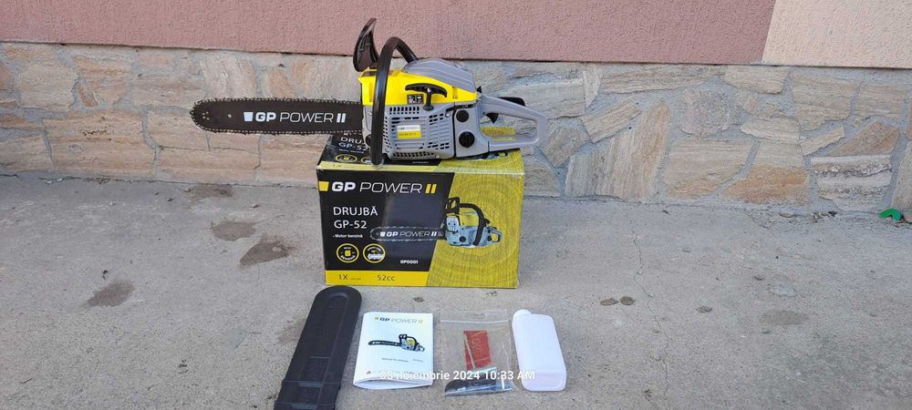 Drujbă GP-POWER 5200CP – Performanță Maximă de 5 CP