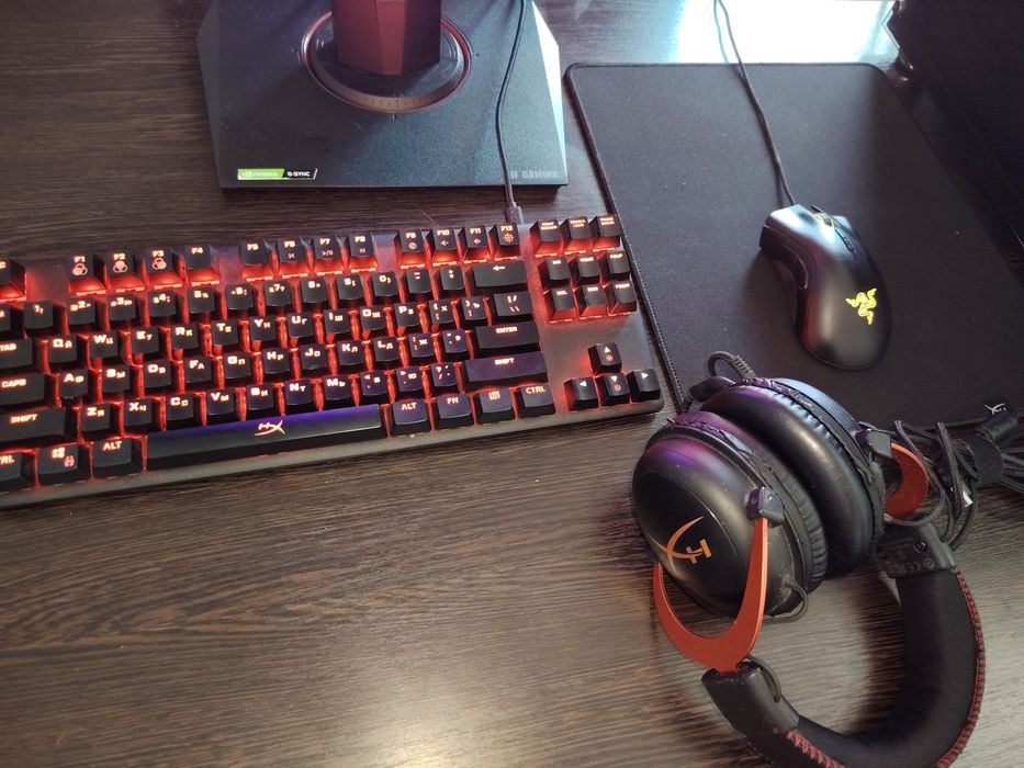 Игровой компьютер в сборе