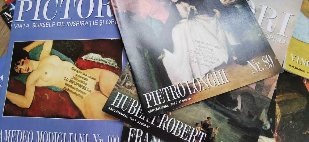 Colectie de reviste Mari Pictori