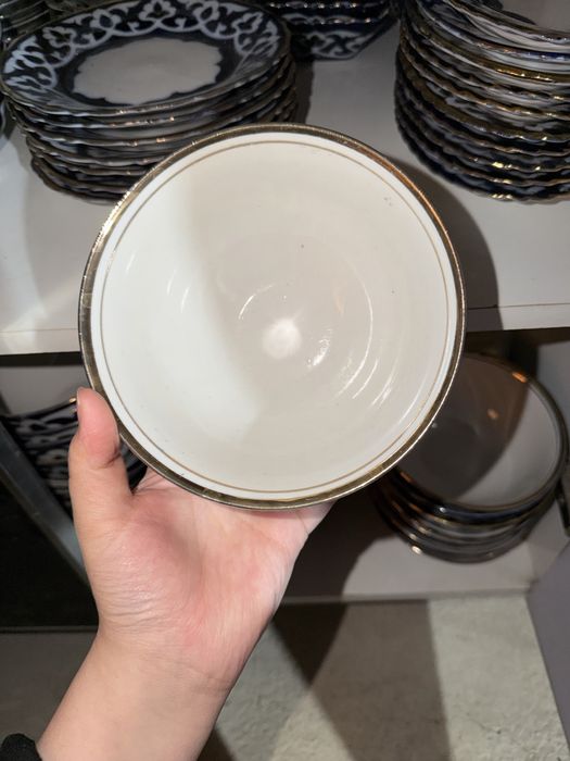 Пахта гулли чинни идишлар