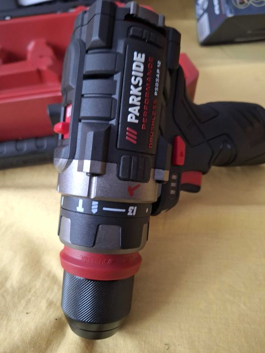 Bormasina -cu percutie Motor Brushless Parkside Performance 12V