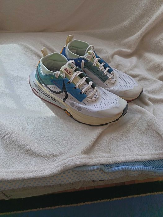 Продавам Nike ZoomX Zegama Trail 2 - trail моделът с ZoomX пяна и Vibram MegaGrip подметка.