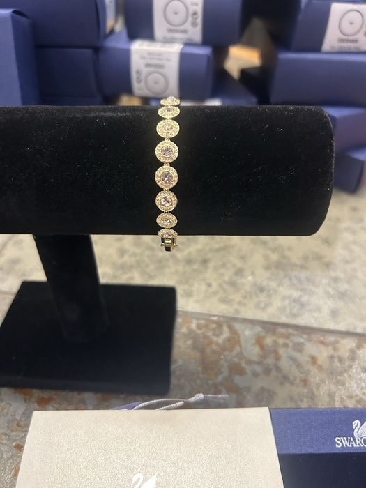 Bratara Swarovski gold