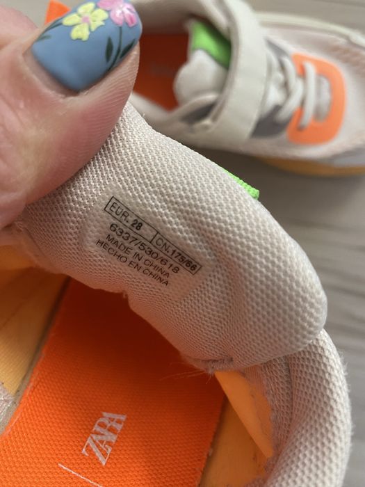 Маратонки Zara- HM—20 номер / Nike 30 номер / zara бели 28 номер