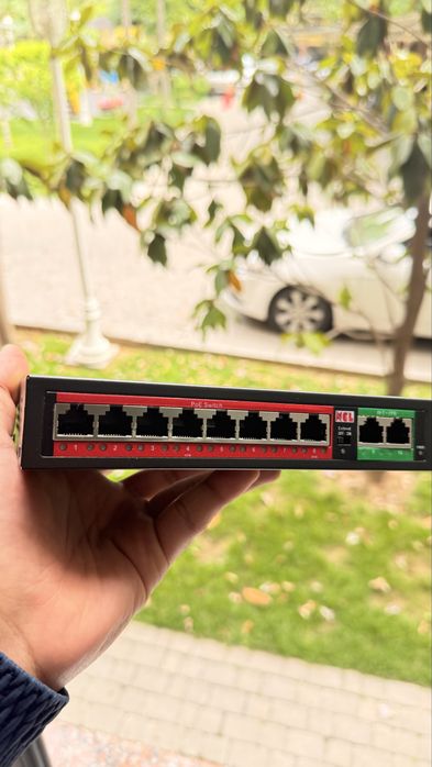 Poe switch 8+2. Пое коммутатор