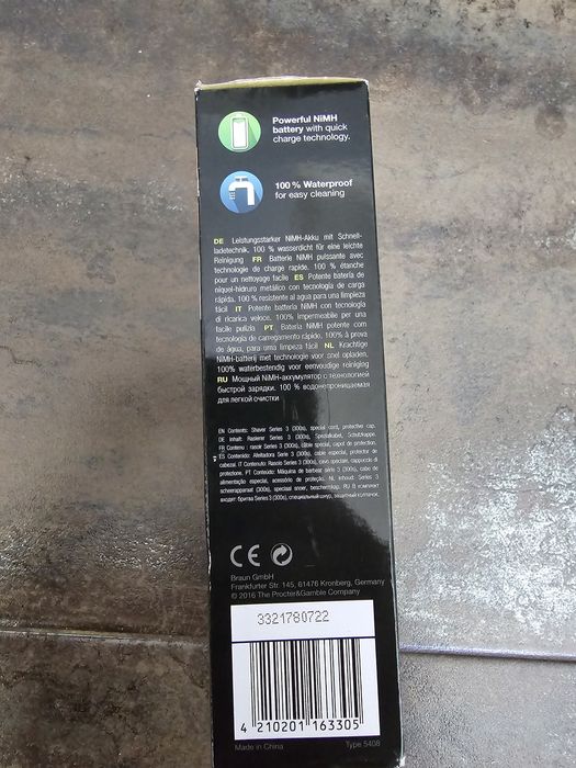 Aparat de ras pentru barbati Braun Nou