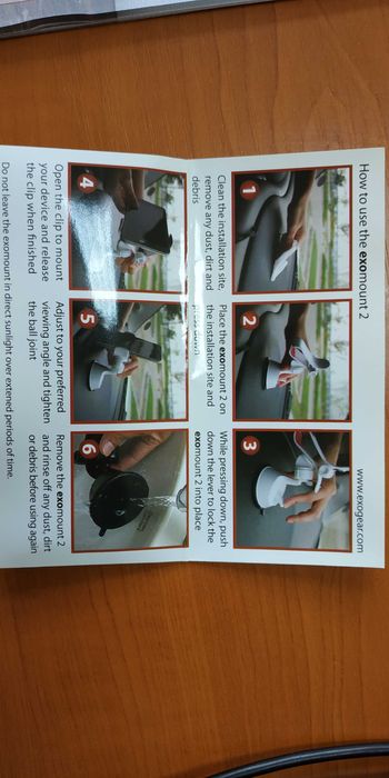 Suport telefon Exogear Exomount 2