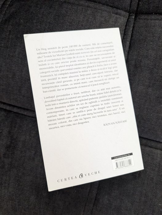 Vând carte "Flash-uri din sens opus" - Marian Godina cu autograf