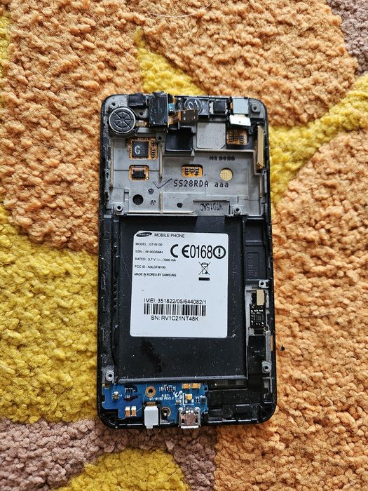 Display samsung s2 (original) pe alb