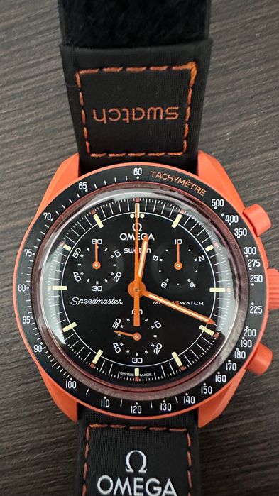 Omega x Swatch - Mission on Earth : Lava