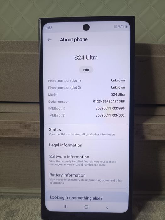 Samsung S24 Ultra Китай