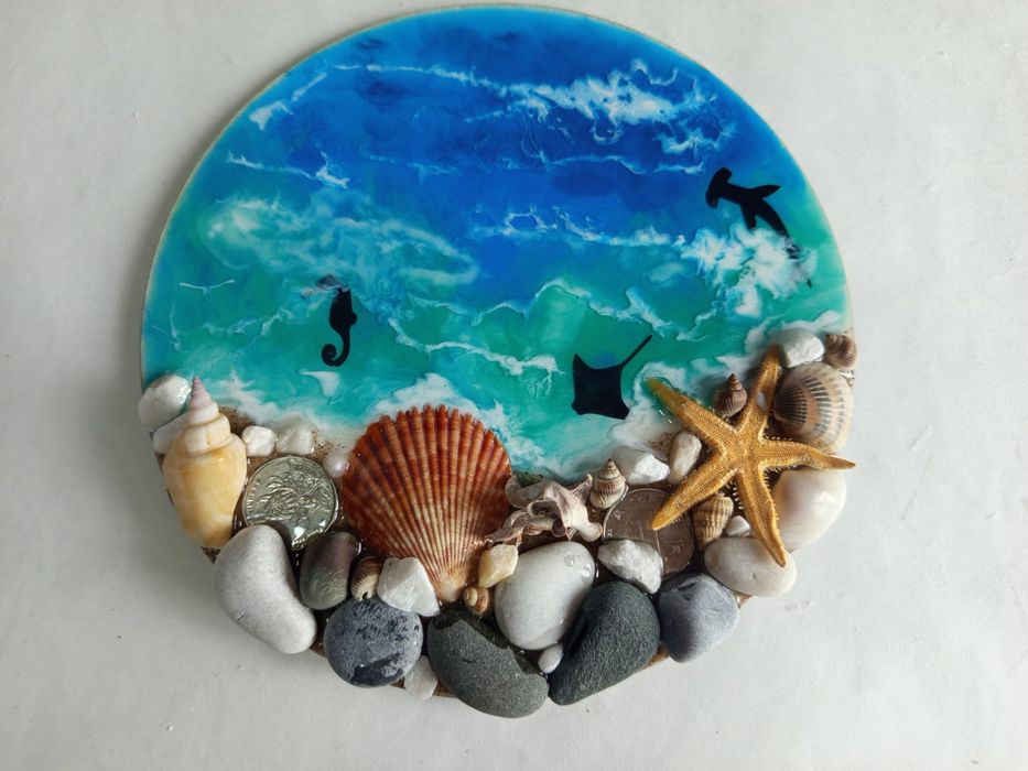 Мастер-класс Картина из эпоксидной смолы