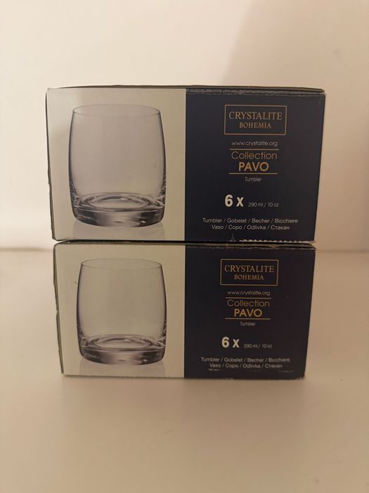 Чаши за уиски 290 мл Pavo Bohemia Crystalite
