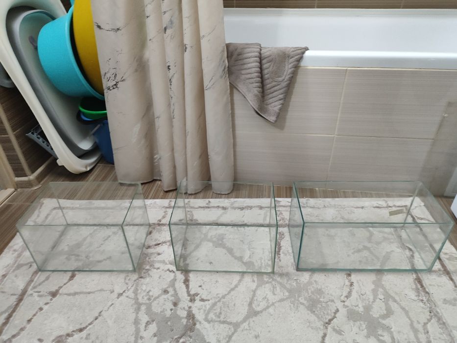 Аквариум 12 литров 2 штуки осталось