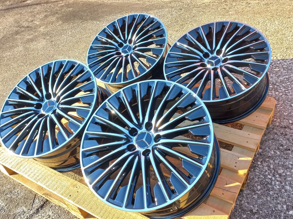 20 Mercedes /AMG 8.5j et38 9.5j et48 W221 W222 W223 Black Polish Нови