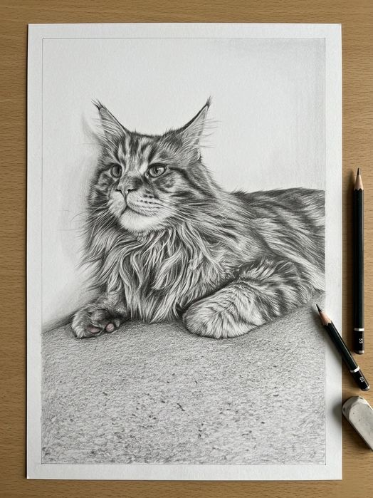 Portrete la Comandă după Poză + Desene Auto & Peisaje | A4/A3