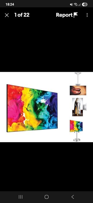 Display profesional LG OLED 55" Dual - ideal evenimente & studio