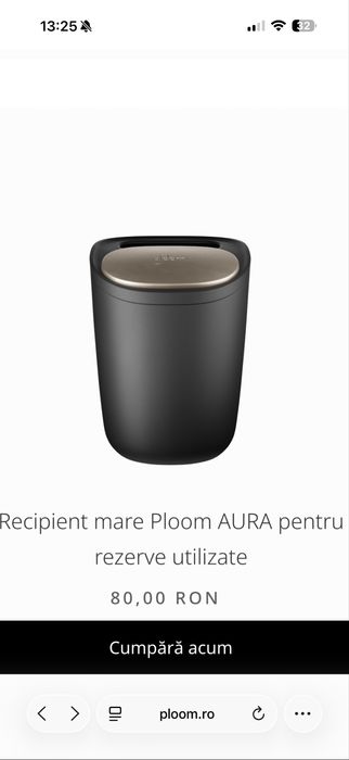 Scrumiera Ploom Aura