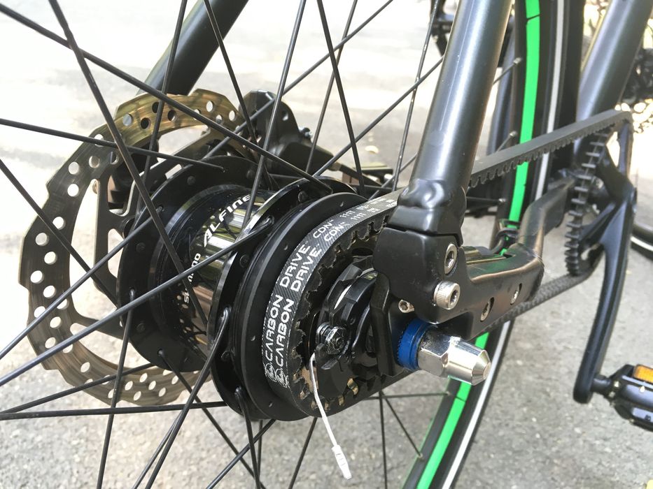 Cube Hyde Race 29" | Gates Carbon Drive | Shimano Alfine 8 | колело 10