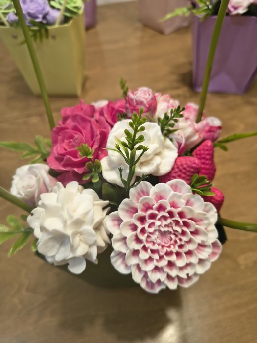 Ароматни букети от глицеринов сапун